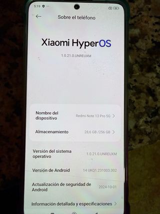 Xiaomi Redmi Note 13 Pro 5G Azul