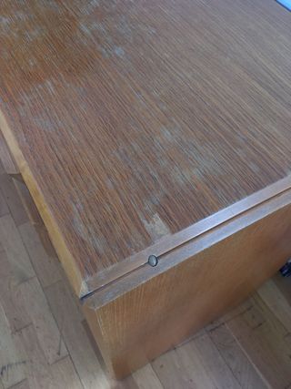 Mesa escritorio vintage madera