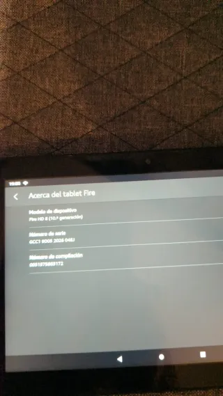 Tableta Amazon Negra