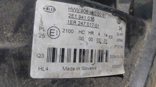 FARO IZQUIERDO VOLKSWAGEN CRAFTER CAJA CERRADA Ca