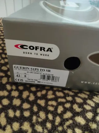 Zapato de seguridad Cofra Guerin Sips FO SR