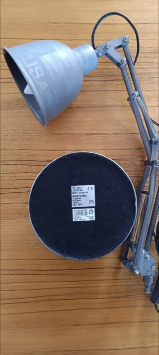 Lámpara de Arquitecto Metálica Ajustable