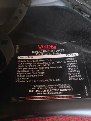 Pantalla de soldar Viking