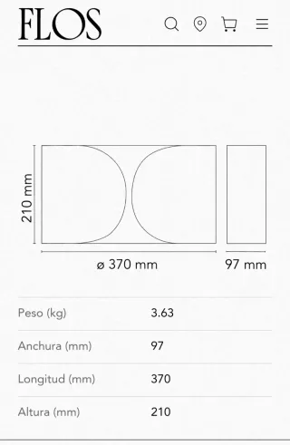 Lámpara de pared de diseño