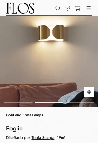 Lámpara de pared de diseño