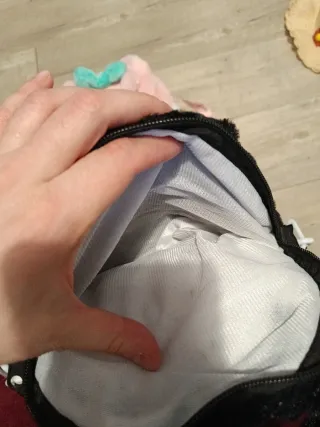 Bolso peluche Kuromi y My Melody