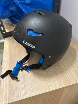 Casco de esquí Wed'ze infantil negro