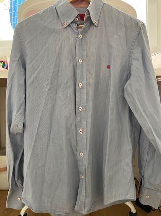 Camisa Carolina Herrera Azul