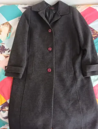 Abrigo Retro Vintage Marc Jacobs Gris Talla XL