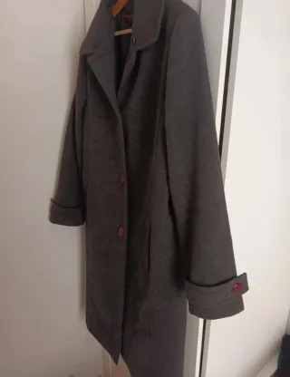 Abrigo Retro Vintage Marc Jacobs Gris Talla XL