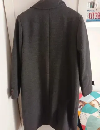 Abrigo Retro Vintage Marc Jacobs Gris Talla XL