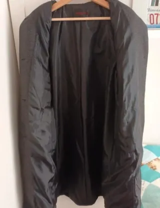 Abrigo Retro Vintage Marc Jacobs Gris Talla XL