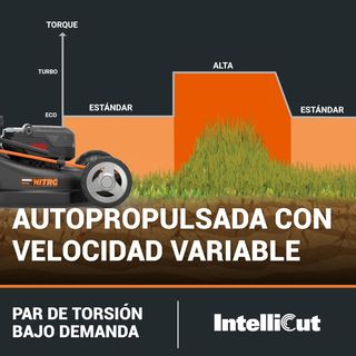 WORX Cortacésped Nitro 40V (2x20V) | PowerShare |