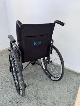 Silla de ruedas Prim plegable ruedas grandes