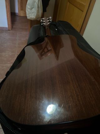 Guitarra Fender CD-60CE + funda + púas.