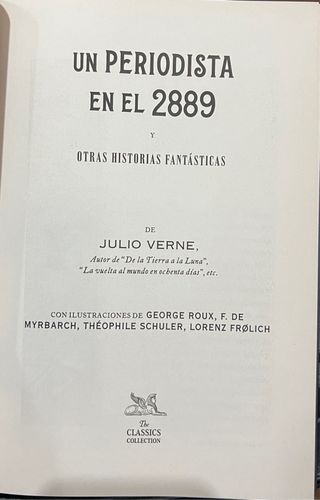 Un periodista en el 2889 y otras historias fant...