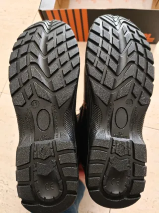 Botas de seguridad MPL negras y naranjas