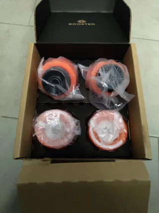 Ruedas de longboard Boosted board 80mm Naranja