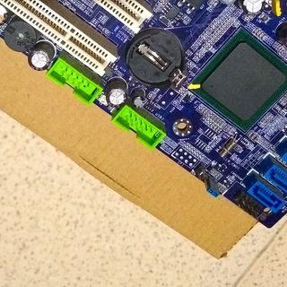 Lote de Placa Base Foxconn + Intel Celeron