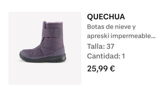 Traje de Nieve Morado