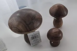 Juego 3 setas decorativas madera