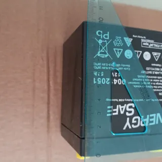 Set 3 Batterie 12V 5Ah Energy Safe
