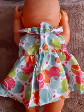 Vestido para muñeca tipo Nenuco de 35 cm , nuevo