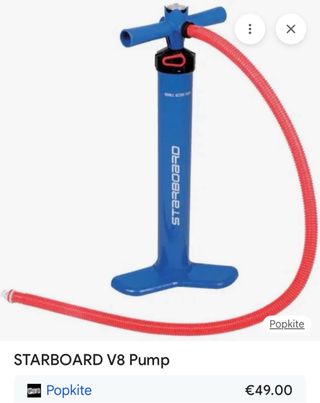 Bomba STARBOARD SUP Doble Acción