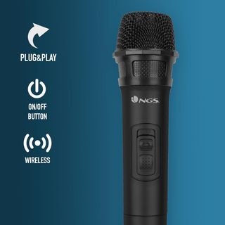 - NGS Singer Air - Micrófono Inalámbrico Vocal D