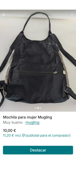 Mochila Mugling mujer