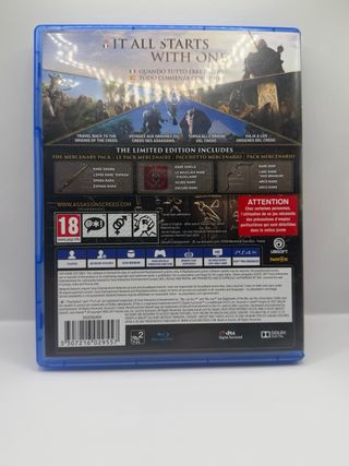 Assassin's Creed Origins PS4 Limited Edition