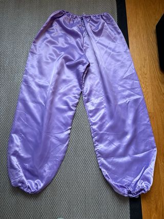 Disfraz árabe morado adulto