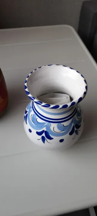 Conjunto 2 jarrones cerámica