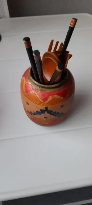 Conjunto 2 jarrones cerámica