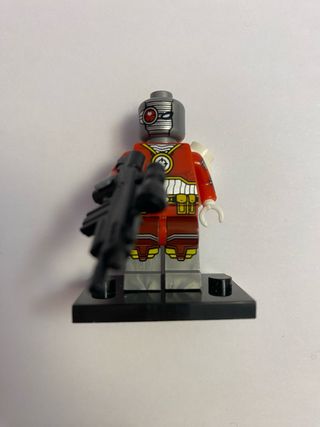 Figura Deathshot DC Comics tipo Lego
