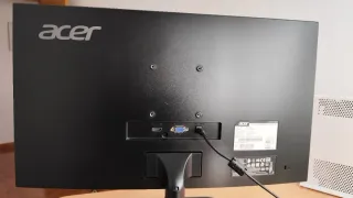 Monitor Acer Negro. 22 pulgadas.