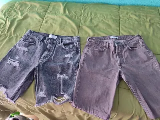 Pantalones vaqueros cortos hombre