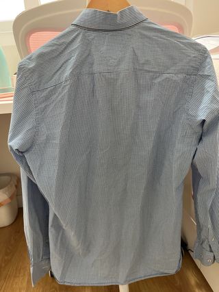 Camisa Tommy Hilfiger cuadros azul hombre