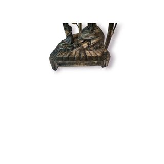 Escultura Aparição de Lourdes Metal