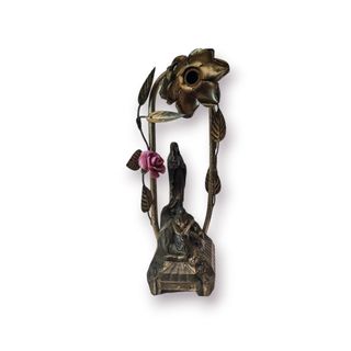 Escultura Aparição de Lourdes Metal