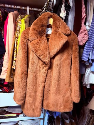 Chaquetón pelo camel