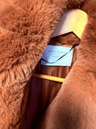 Chaquetón pelo camel