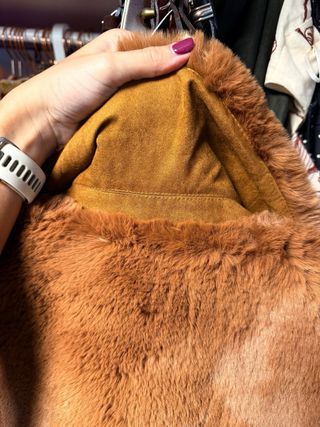 Chaquetón pelo camel
