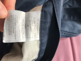 Bermudas Carhartt T31 Azul