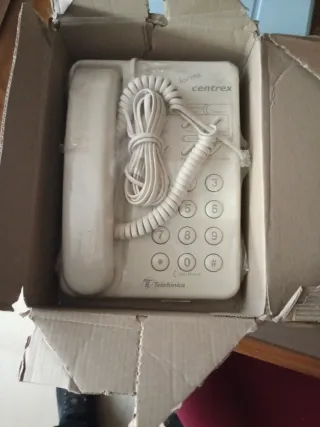 Teléfono Forma Centrex Blanco