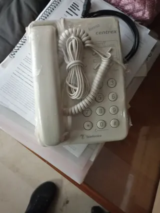 Teléfono Forma Centrex Blanco