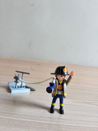 Playmobil Bombero con Quad y Accesorios