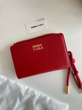Cartera Bimba y Lola Piel Roja