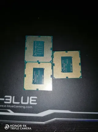 Lote 3 procesadores Intel i3 y i5