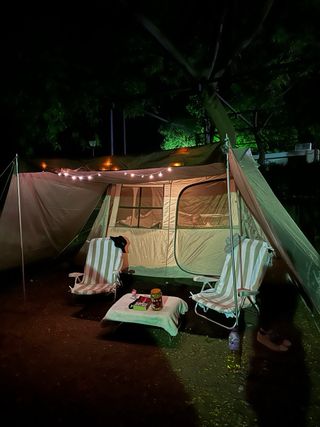 Tienda Glamping para 4 personas